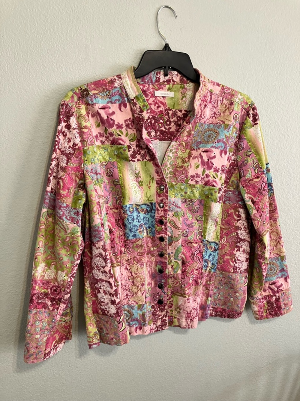 Multi Pastel Long Sleeve Jacket